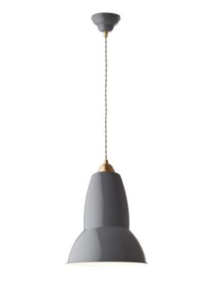 Anglepoise Original 1227 Brass Maxi Pendant grau