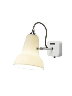 Anglepoise Original 1227 Mini Ceramic Wall Light eingeschaltet