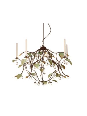 Anthologie Quartett Jahreszeiten Sommer Pendelleuchte 90 cm, bronzebraun